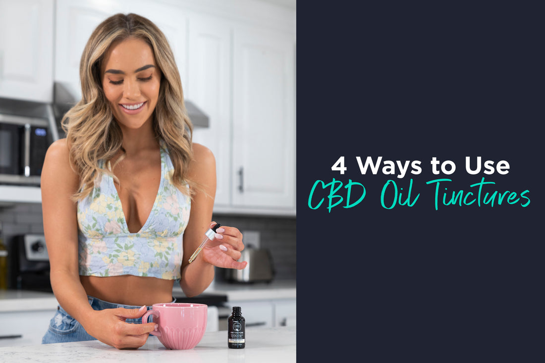 4 ways to use cbd oil tinctures