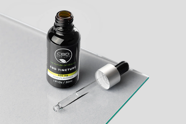 Recommended: A CBD Tincture by your Toothbrush