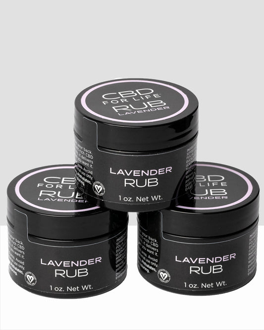 CBD Lavender Rub (3 Pack)