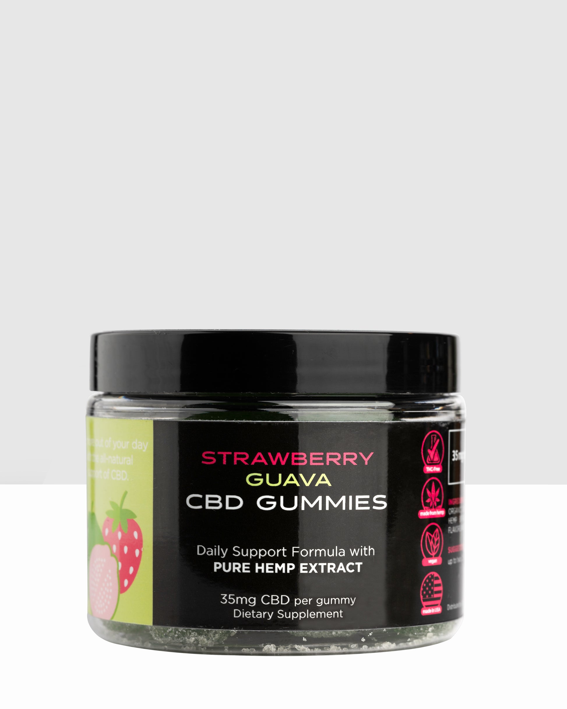 Strawberry Guava pure CBD gummies