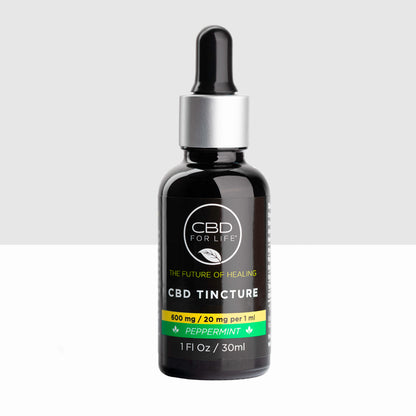 Peppermint CBD Oil Tincture | CBD For Life