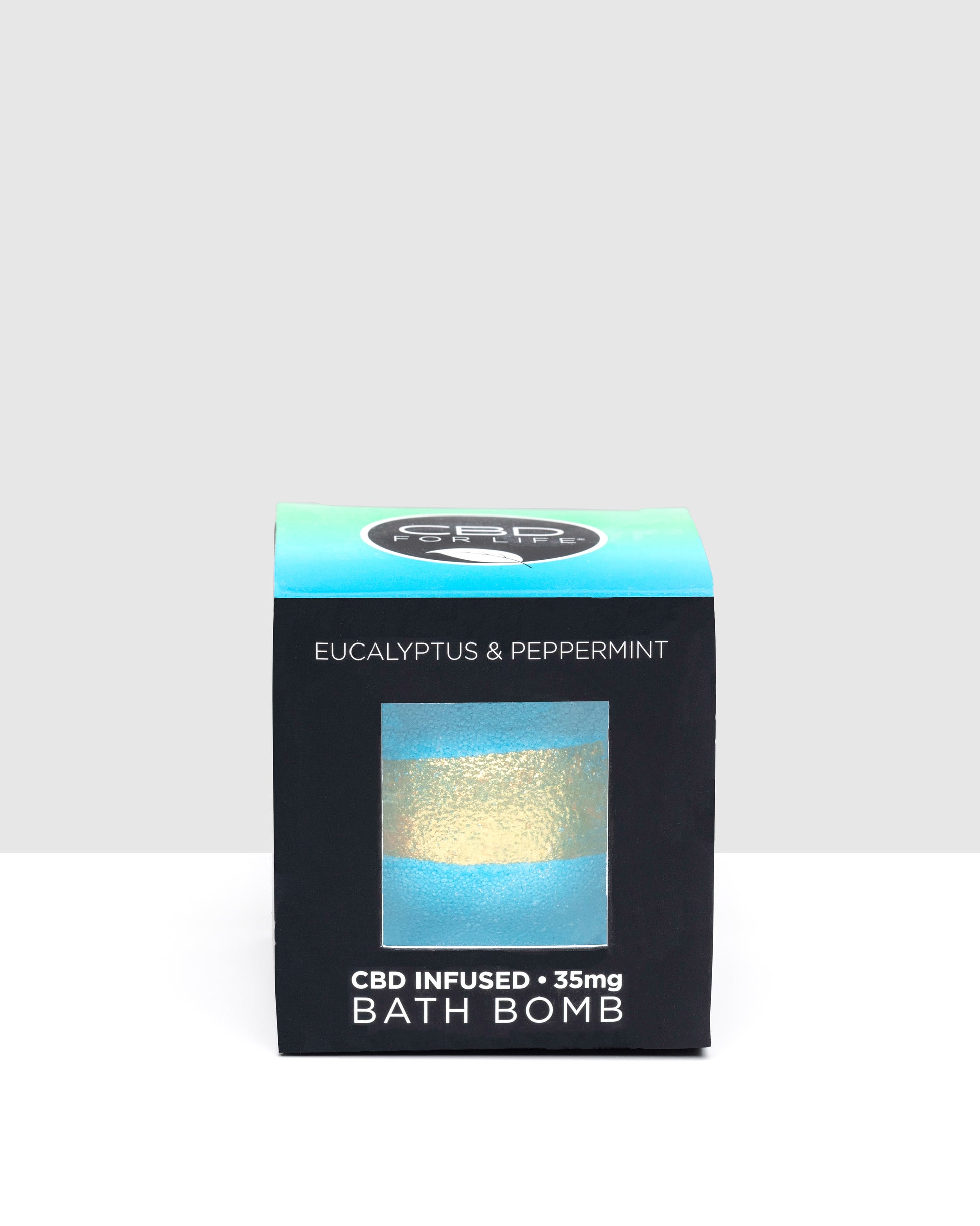 Eucalyptus meets peppermint in this luxurious and opulent bath bomb. Let this amazing CBD bath bomb turn an ordinary bath into a joyful experience after a long day.