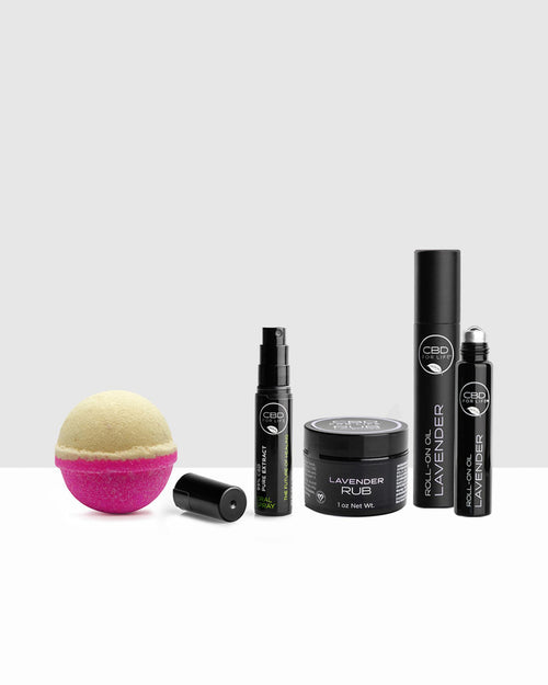 Work stress and performance anxiety are real. Here’s everything you need to calm your nerves so you can crush your work—from our soothing Lavender Rub and Roll-On Oil to our fast-acting, feel good Oral Spray. Use the Bath Bomb in the evening, after work, to prepare for another stellar day tomorrow.