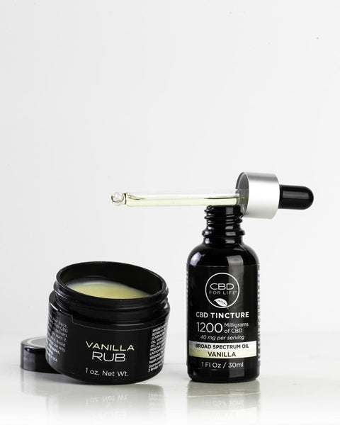 CBD Vanilla Comfort Duo | CBD For Life